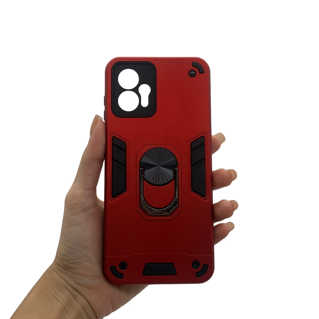 Motorola G13 Hard PC Case with ring holder Shockproof Slim back Cover