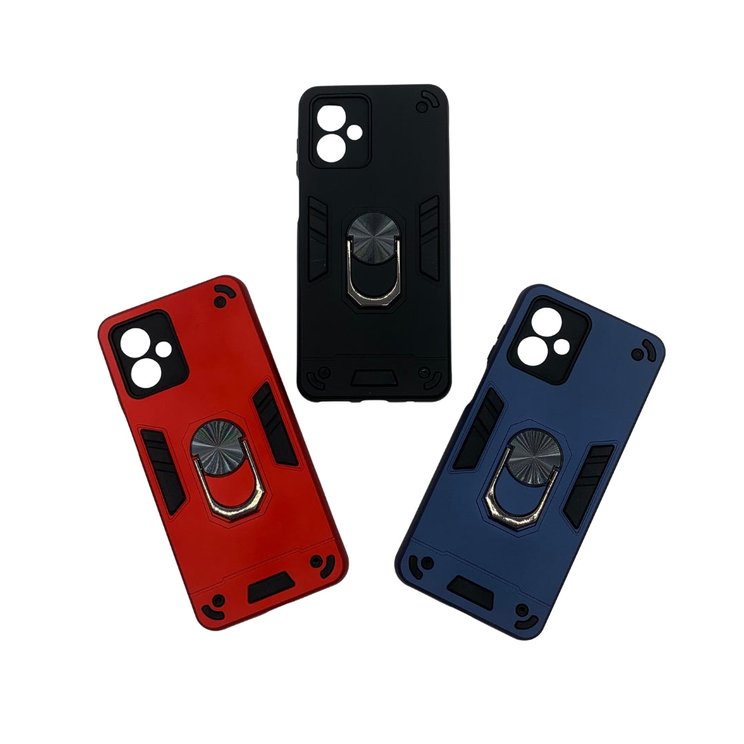 Motorola G14 Hard PC Case with ring holder Shockproof Slim back Cover