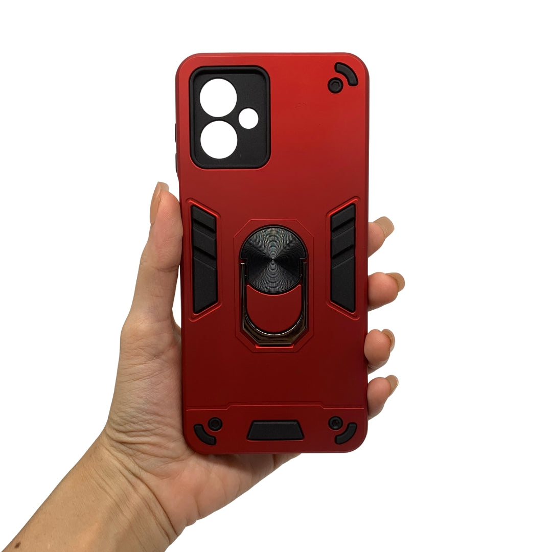 Motorola G14 Hard PC Case with ring holder Shockproof Slim back Cover