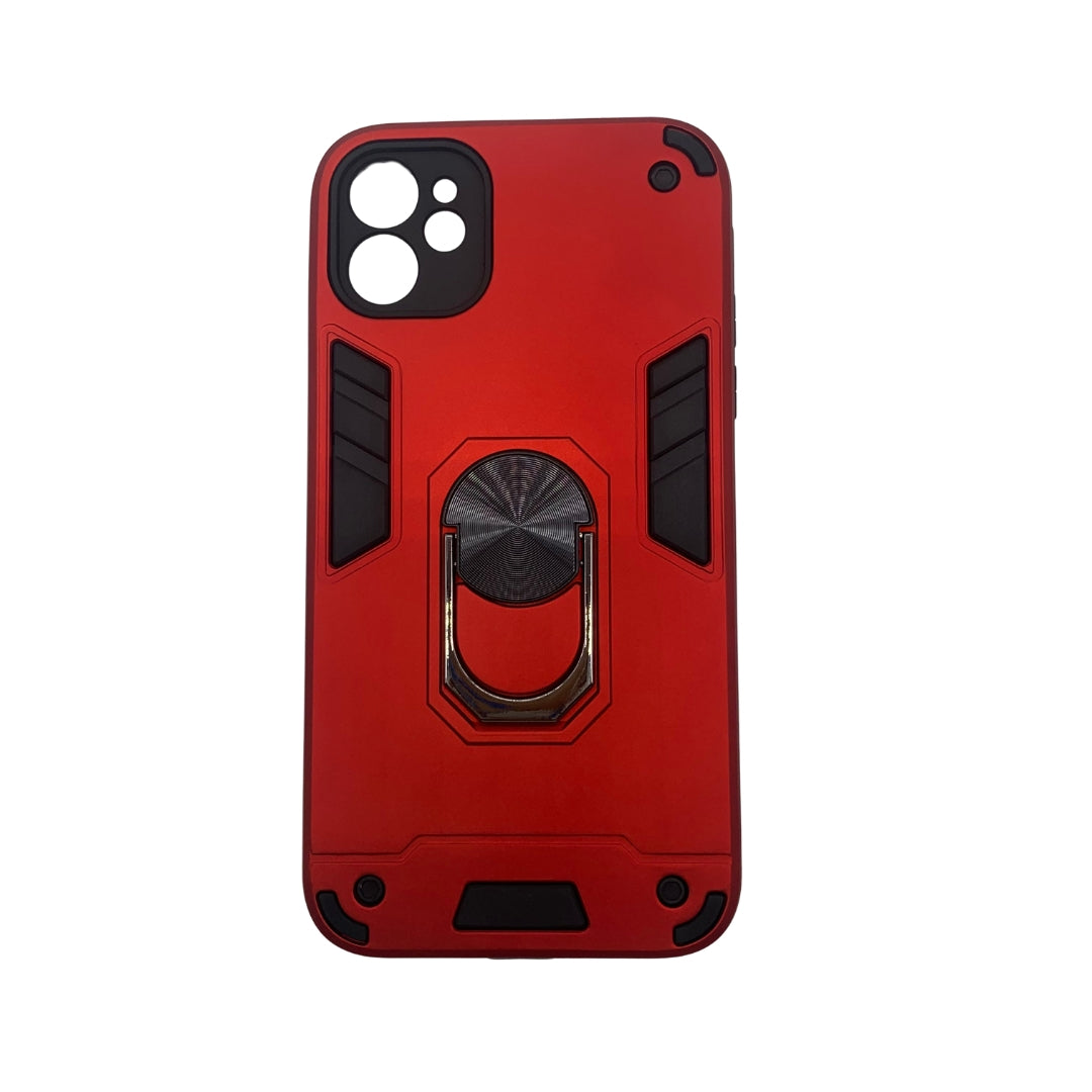 iPhone 11 Hard PC Case with ring holder Shockproof Slim back Cover