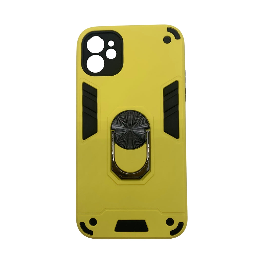 iPhone 11 Hard PC Case with ring holder Shockproof Slim back Cover