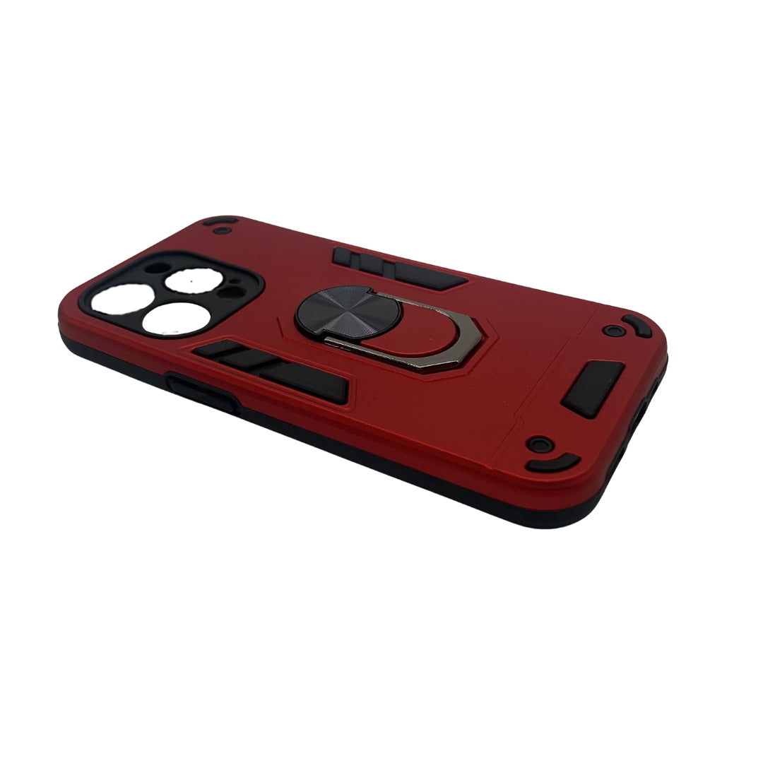 iPhone 14 Pro Hard PC Case with ring holder Shockproof Slim back Cover