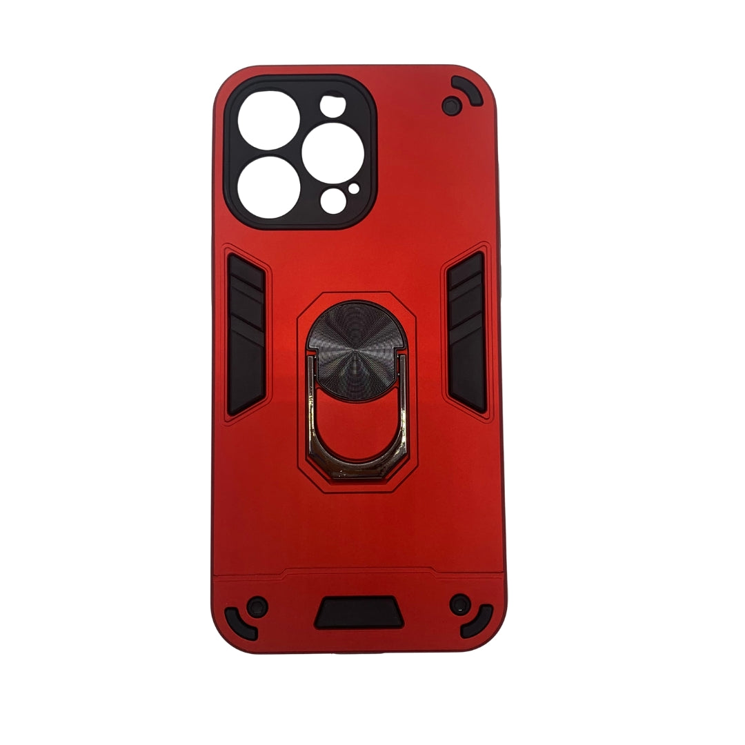 iPhone 15 Pro Max Hard PC Case with ring holder Shockproof Slim back Cover