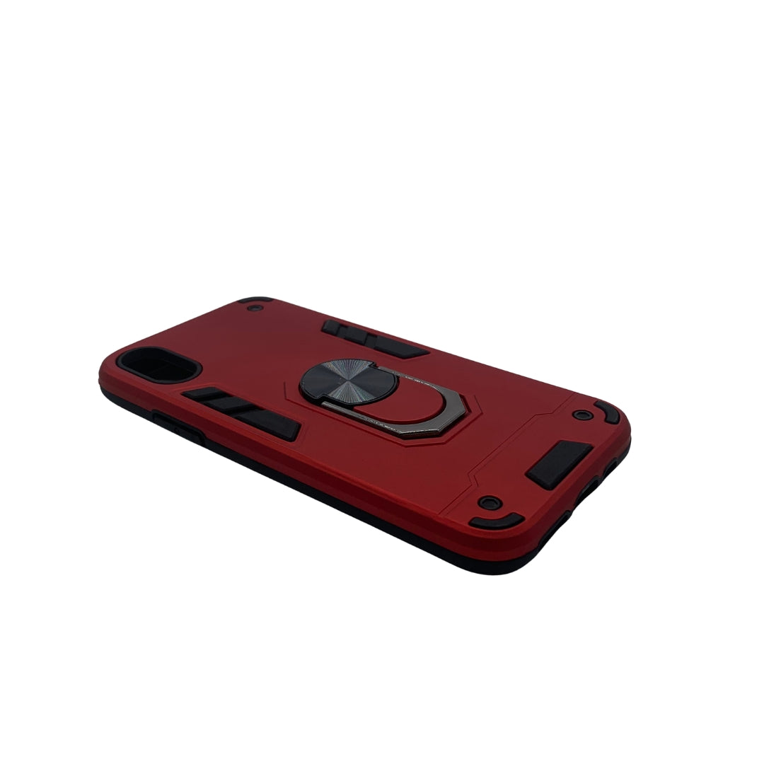 iPhone X / XS Hard PC Case with ring holder Shockproof Slim back Cover