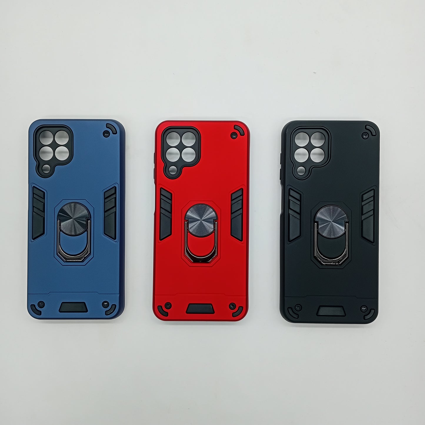 Samsung M33 5G Hard PC Case with ring holder Shockproof Slim back Cover