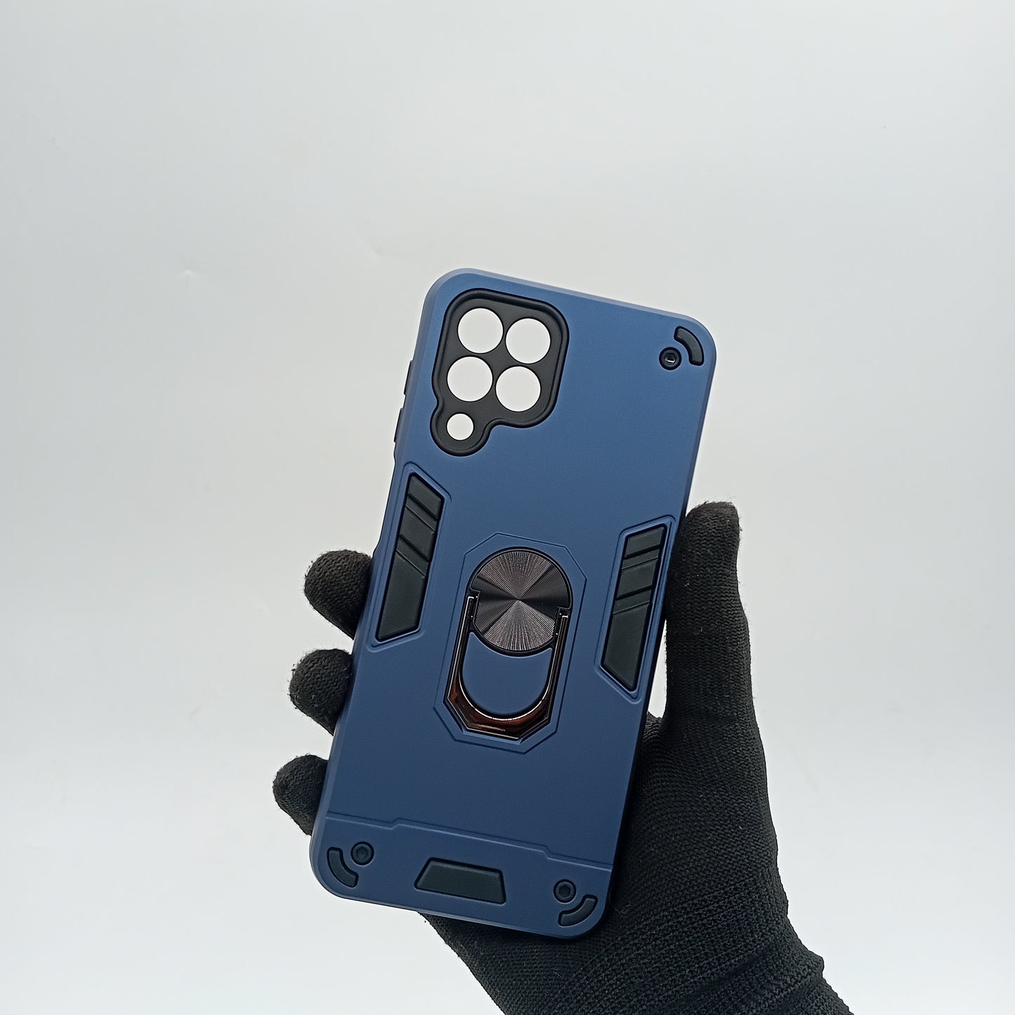 Samsung M33 5G Hard PC Case with ring holder Shockproof Slim back Cover