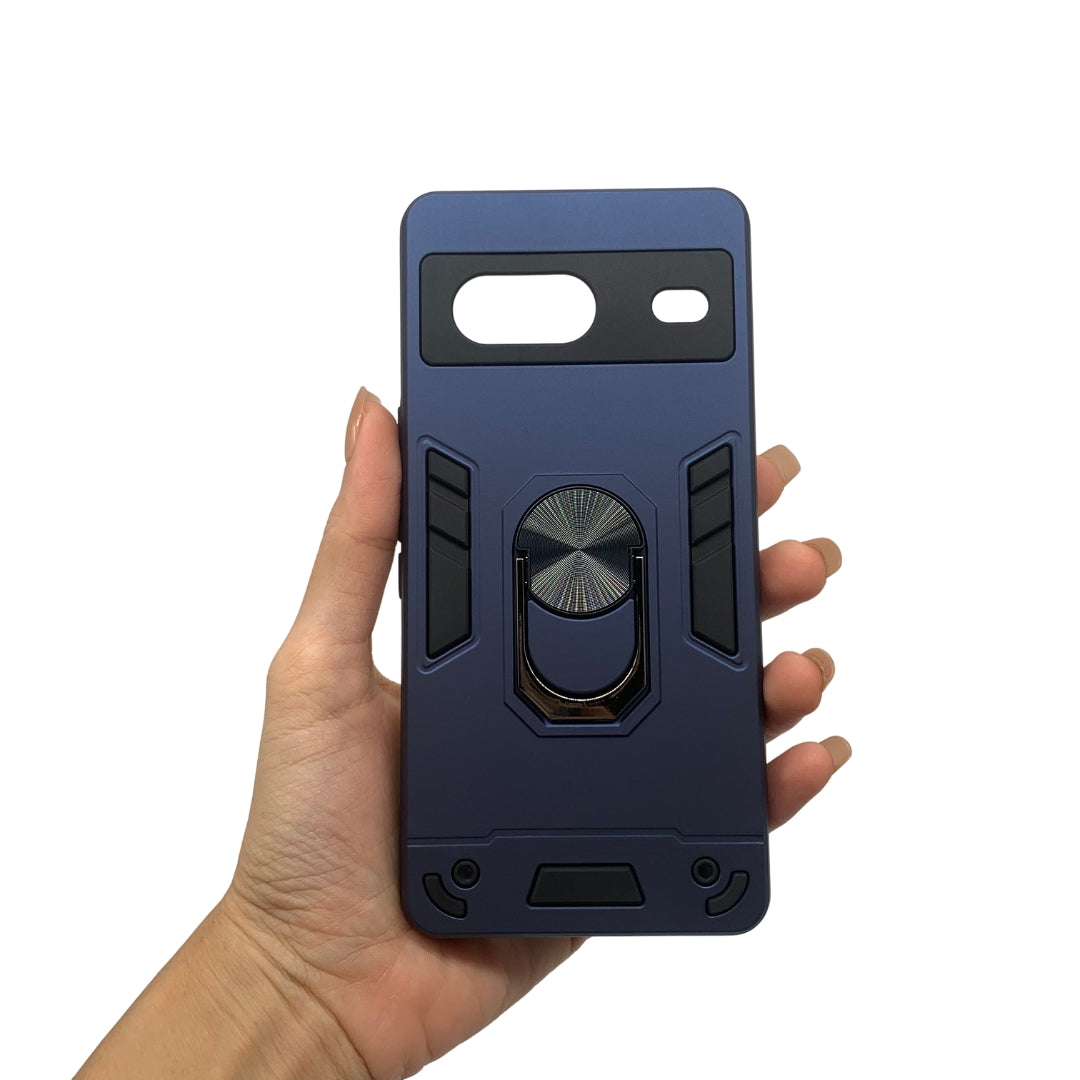 Google Pixel 7 Hard PC Case with ring holder Shockproof Slim back Cover