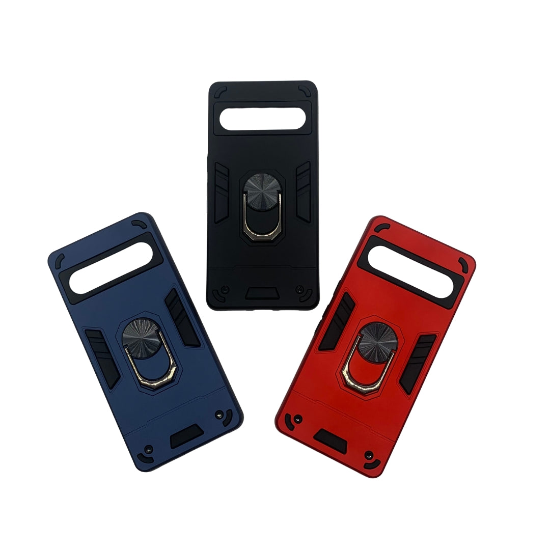 Google Pixel 7 Pro Hard PC Case with ring holder Shockproof Slim back Cover