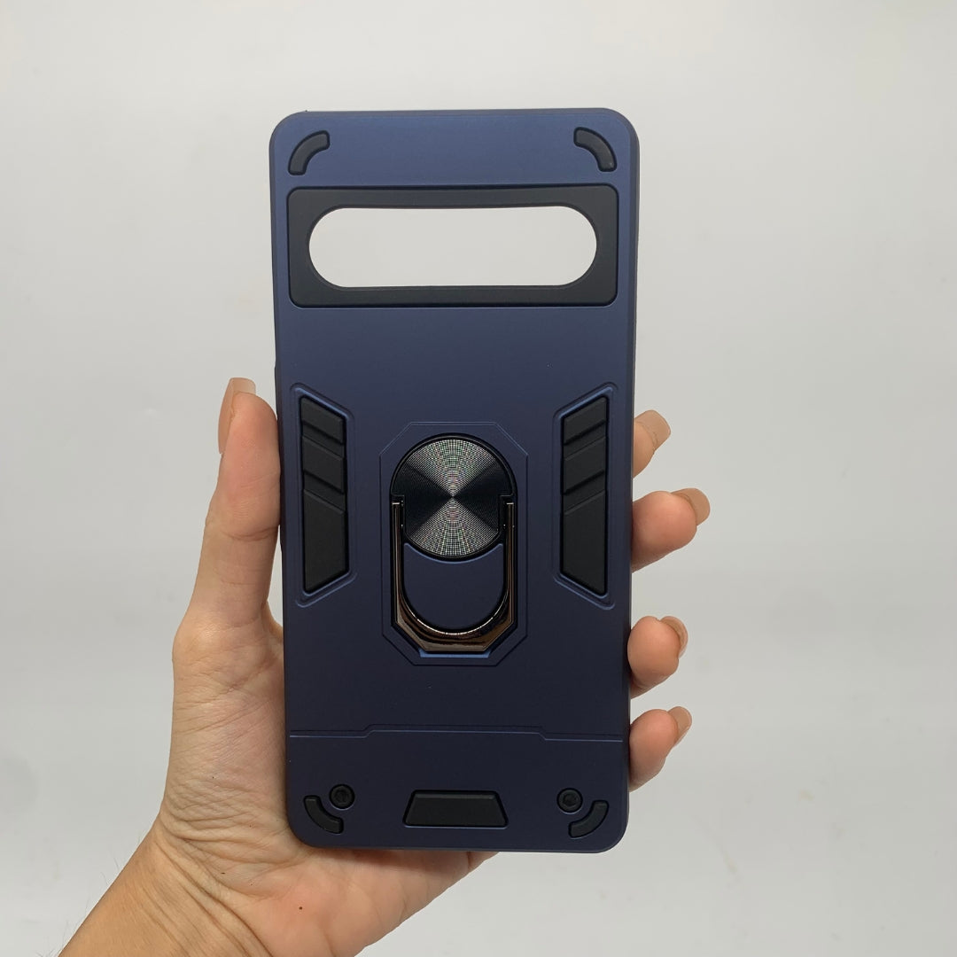 Google Pixel 7 Pro Hard PC Case with ring holder Shockproof Slim back Cover