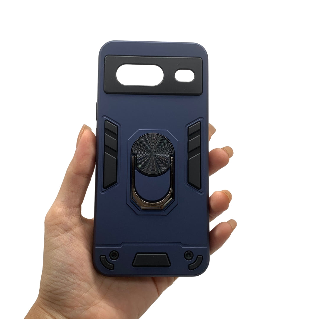 Google Pixel 8 Hard PC Case with ring holder Shockproof Slim back Cover