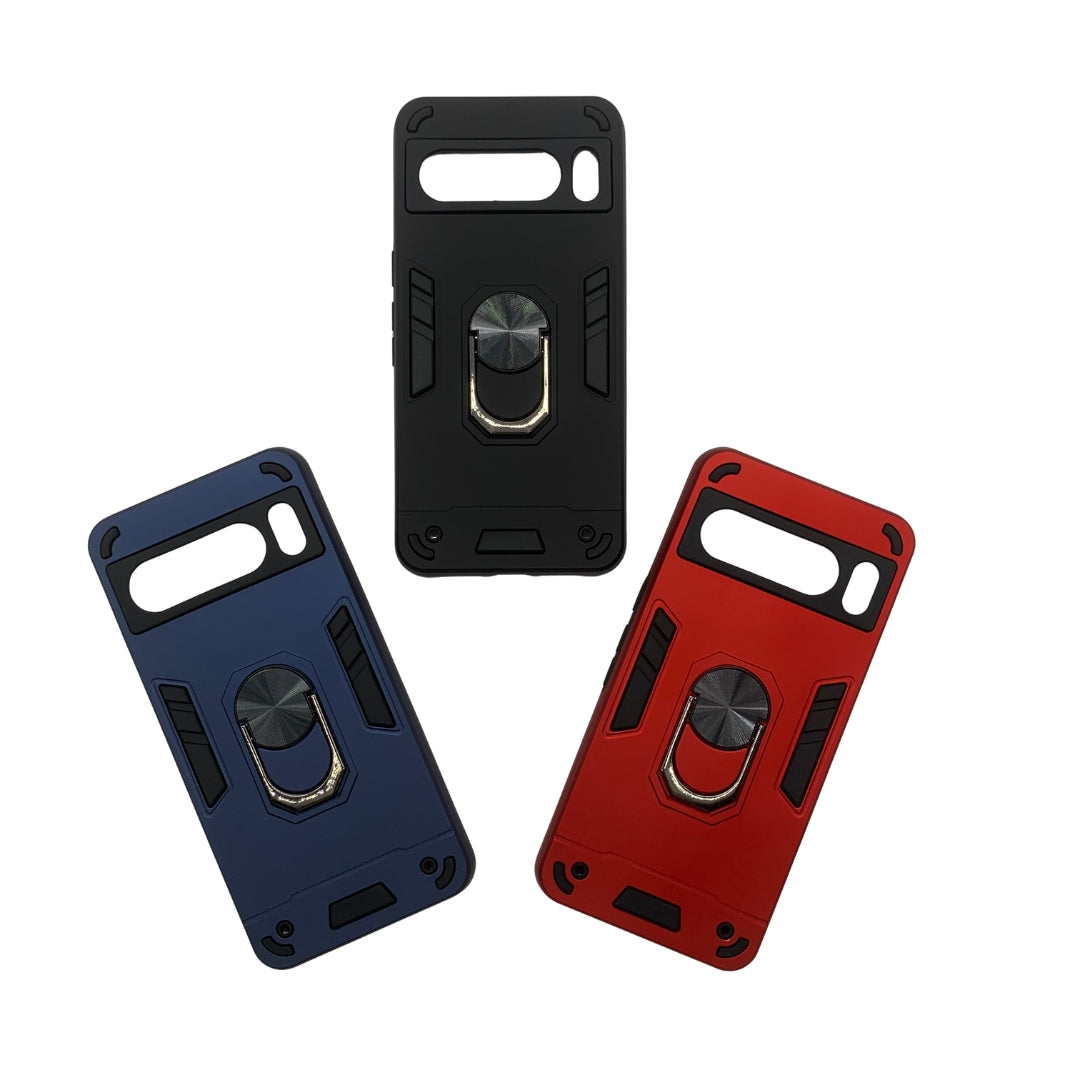 Google Pixel 8 Pro Hard PC Case with ring holder Shockproof Slim back Cover
