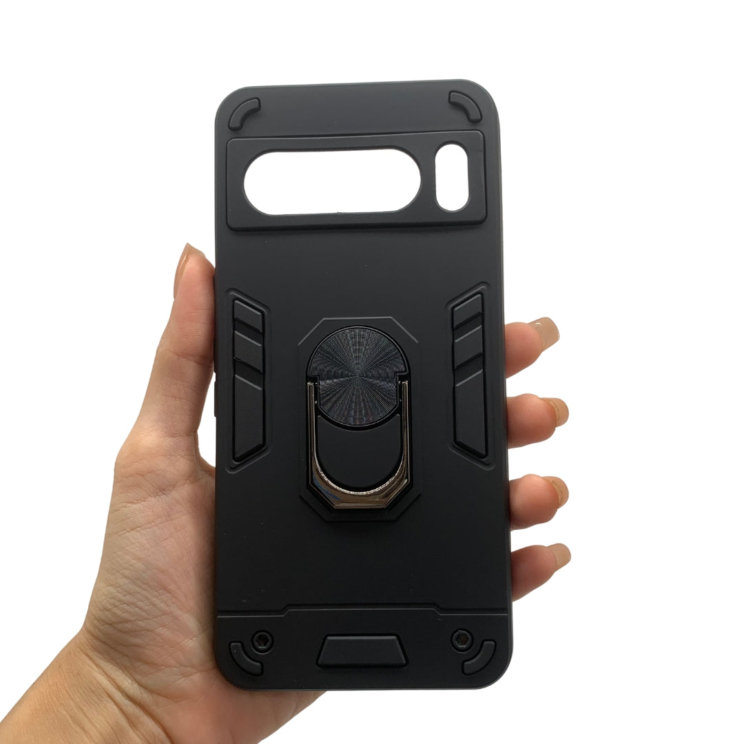 Google Pixel 8 Pro Hard PC Case with ring holder Shockproof Slim back Cover