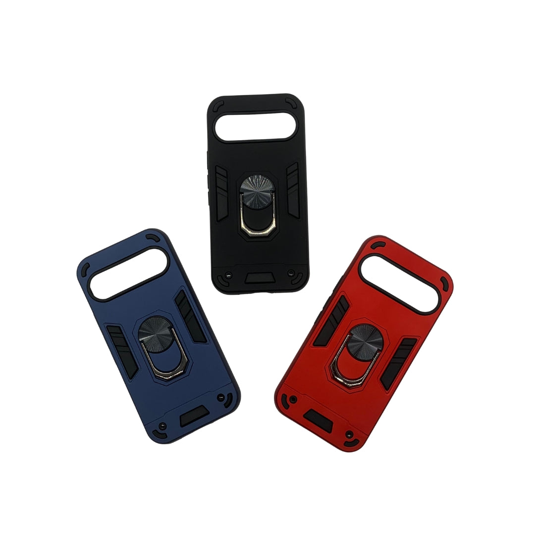 Google Pixel 9 Hard PC Case with ring holder Shockproof Slim back Cover