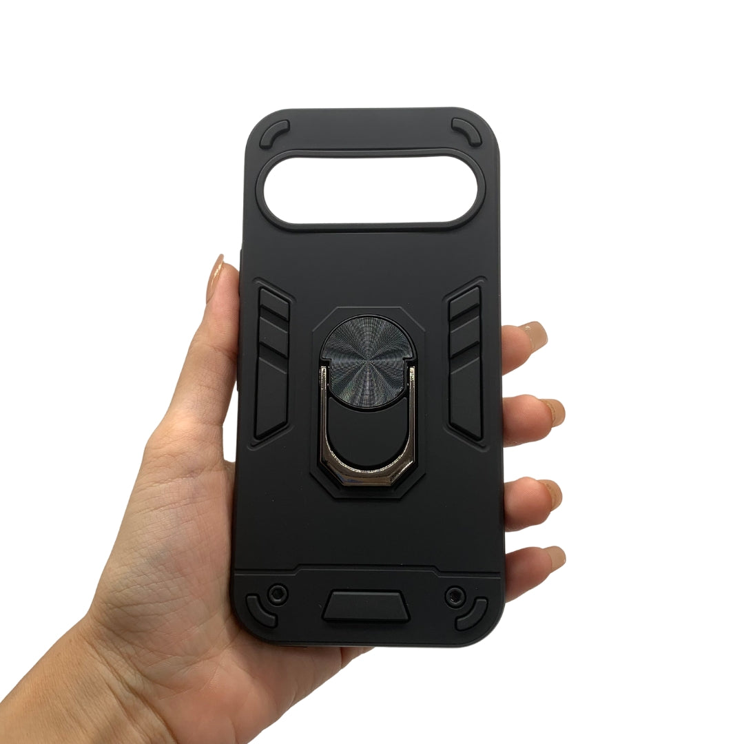 Google Pixel 9 Hard PC Case with ring holder Shockproof Slim back Cover