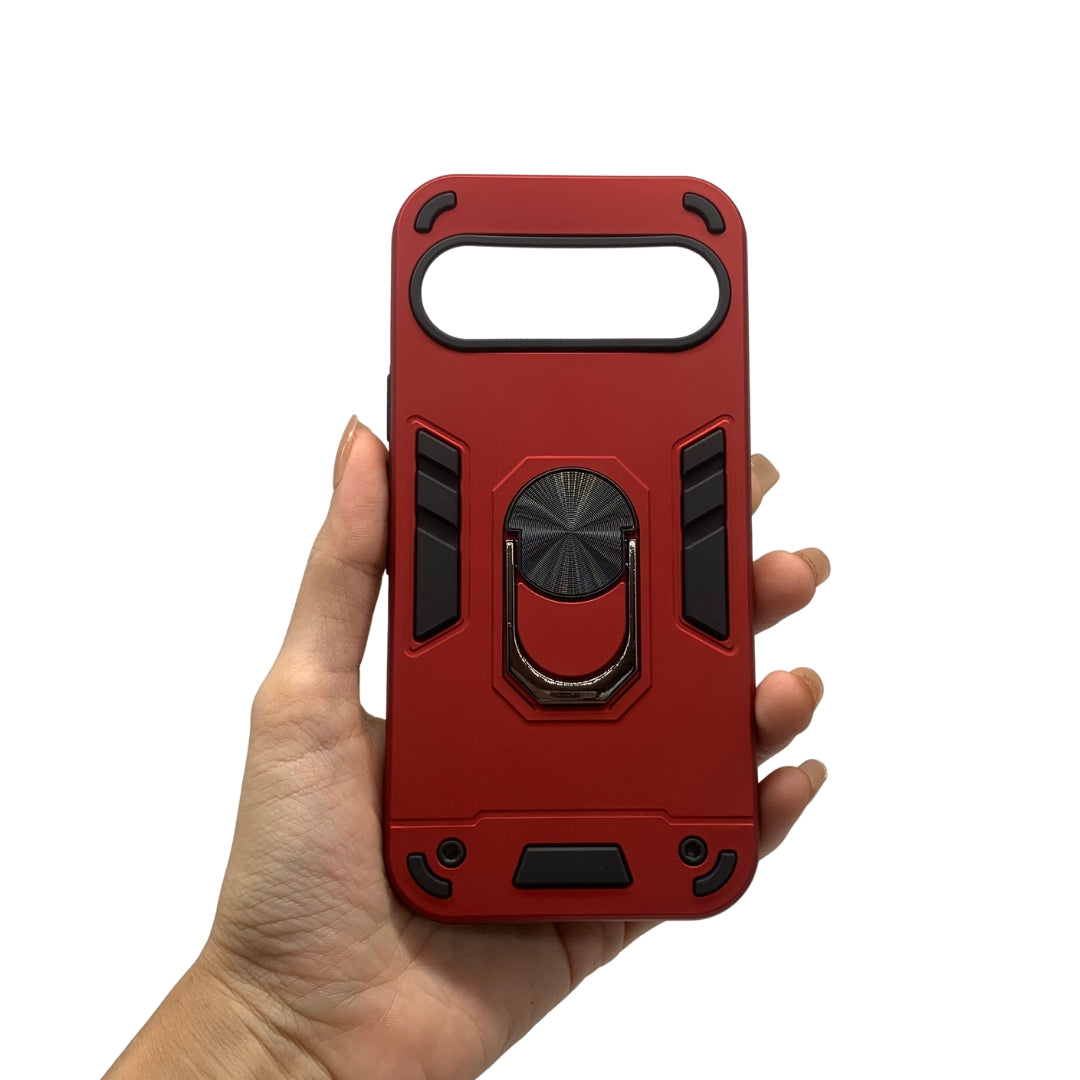 Google Pixel 9 Hard PC Case with ring holder Shockproof Slim back Cover