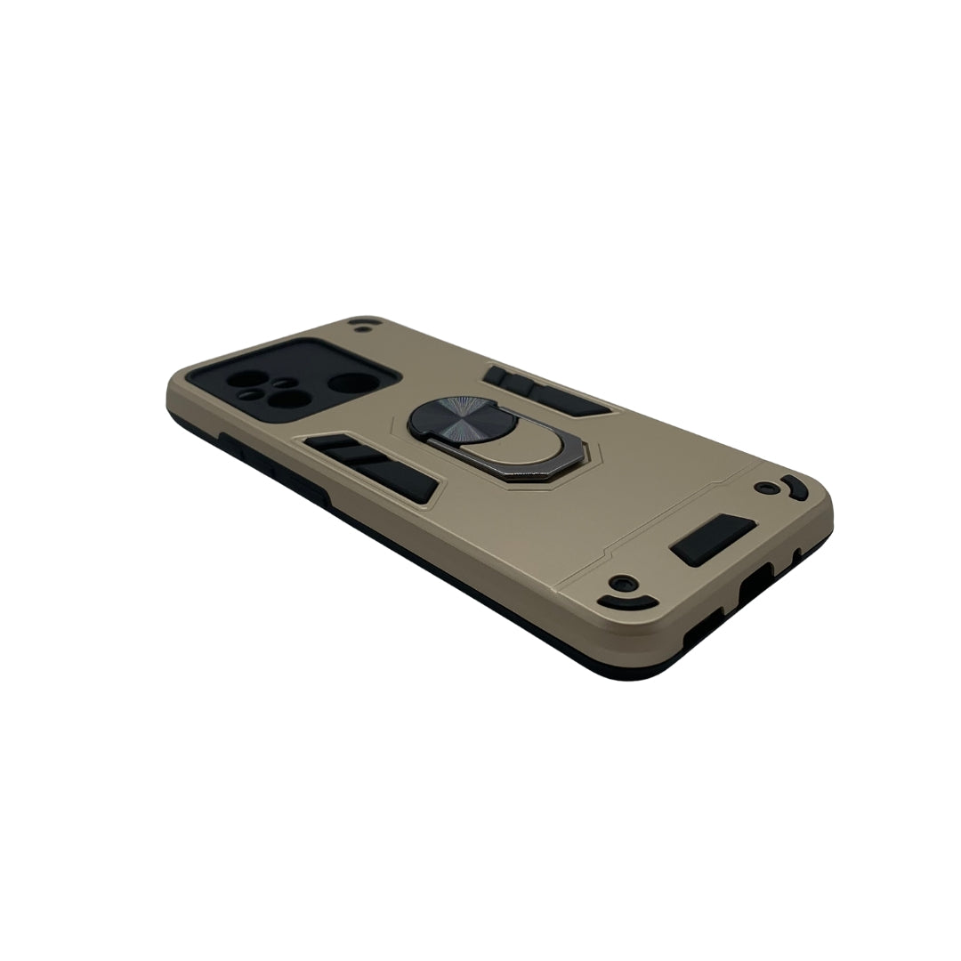 Redmi 12C Hard PC Case with ring holder Shockproof Slim back Cover