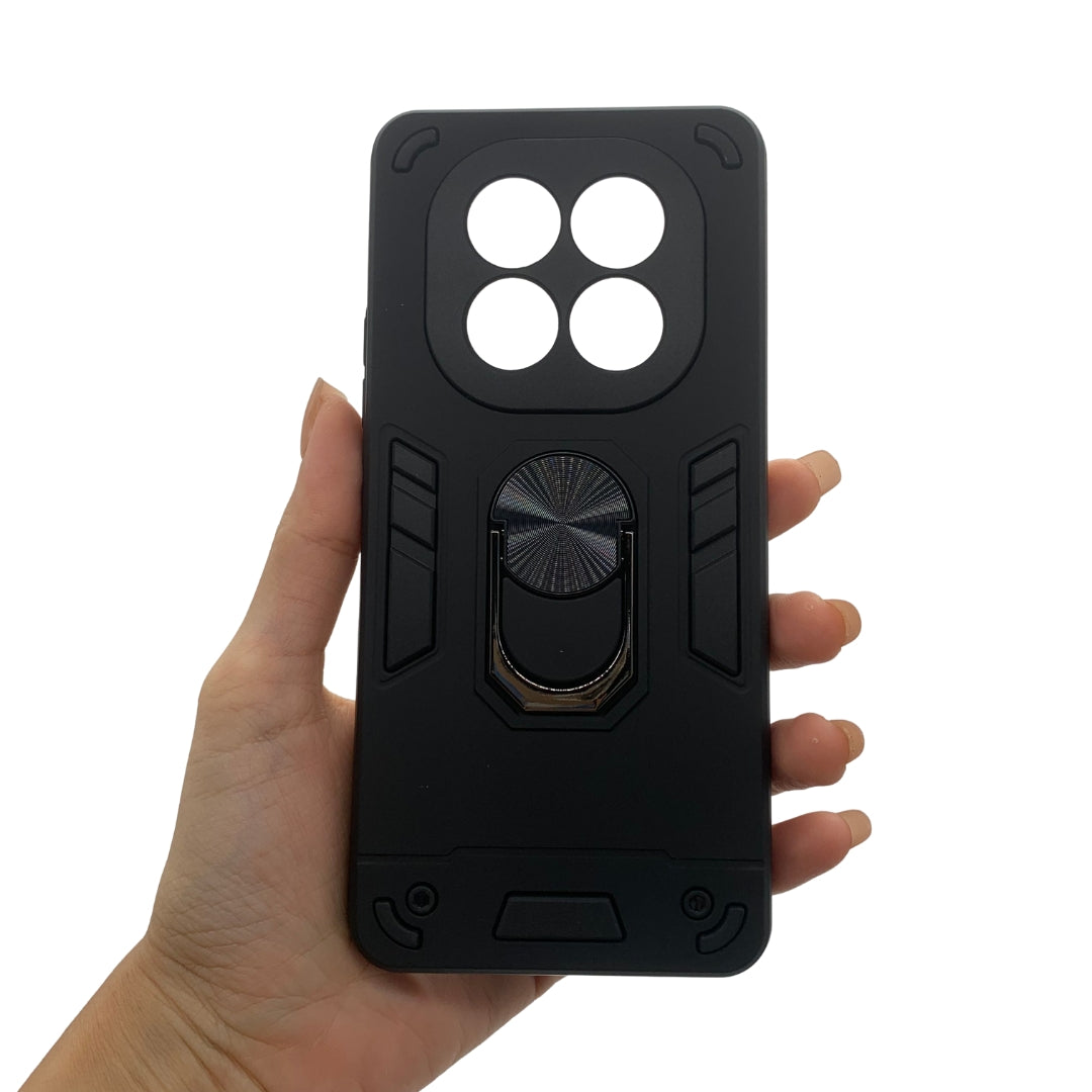 Redmi Note 14 Pro Plus Hard PC Case with ring holder Shockproof Slim back Cover