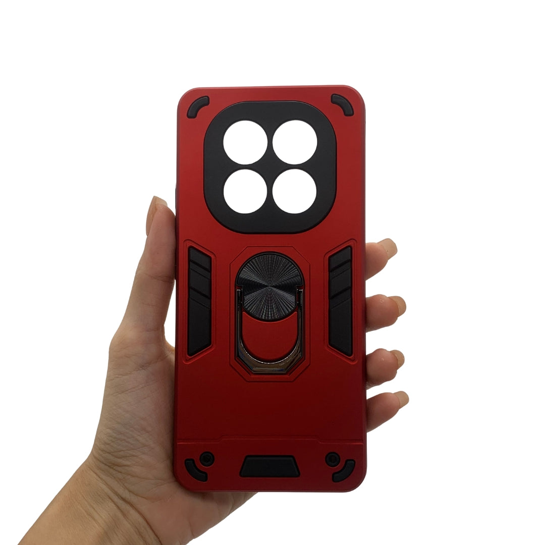 Redmi Note 14 Pro Plus Hard PC Case with ring holder Shockproof Slim back Cover
