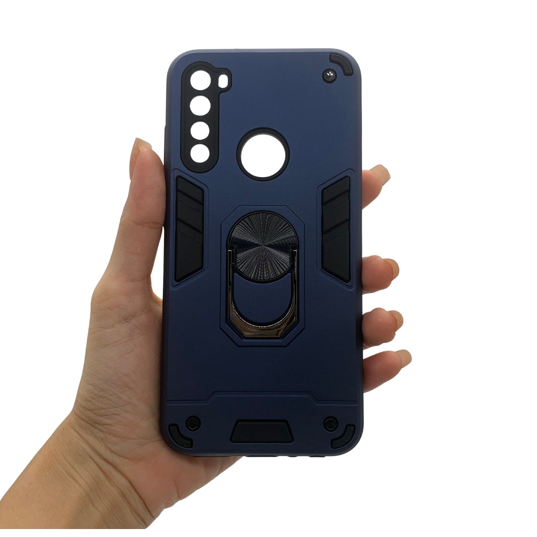 Redmi Note 8 Hard PC Case with ring holder Shockproof Slim back Cover