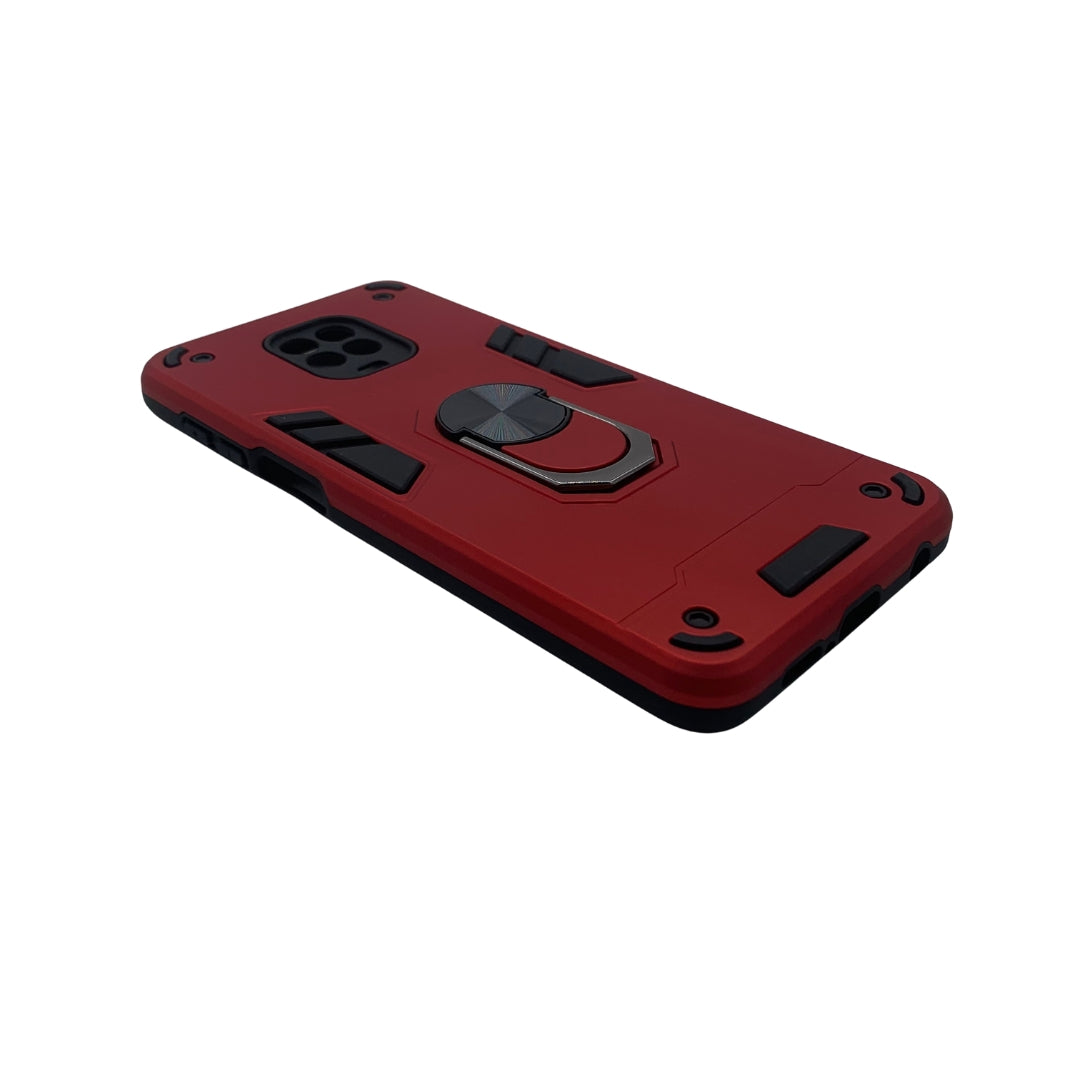 Redmi Note 9s Hard PC Case with ring holder Shockproof Slim back Cover