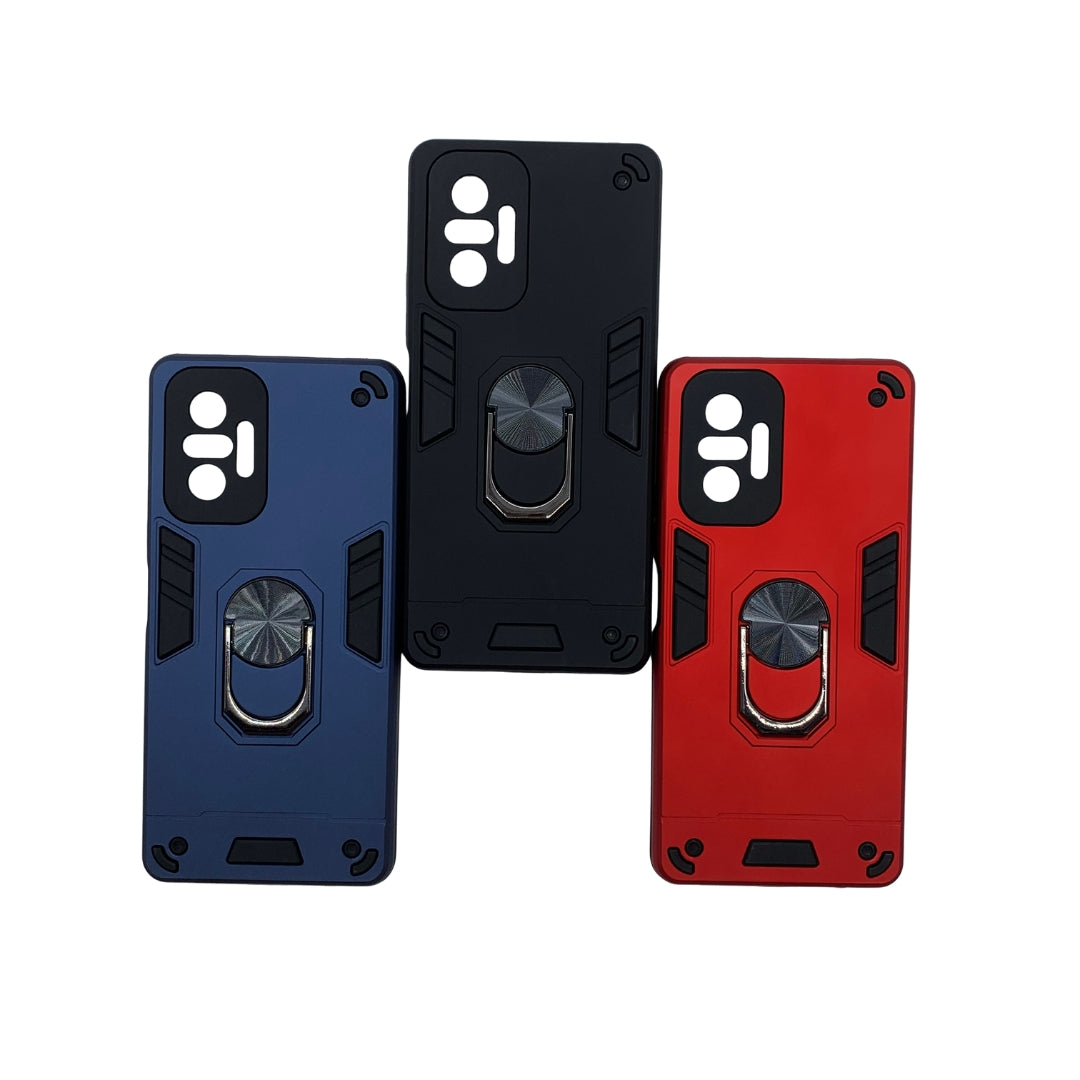 Redmi Note 10 Pro Hard PC Case with ring holder Shockproof Slim back Cover