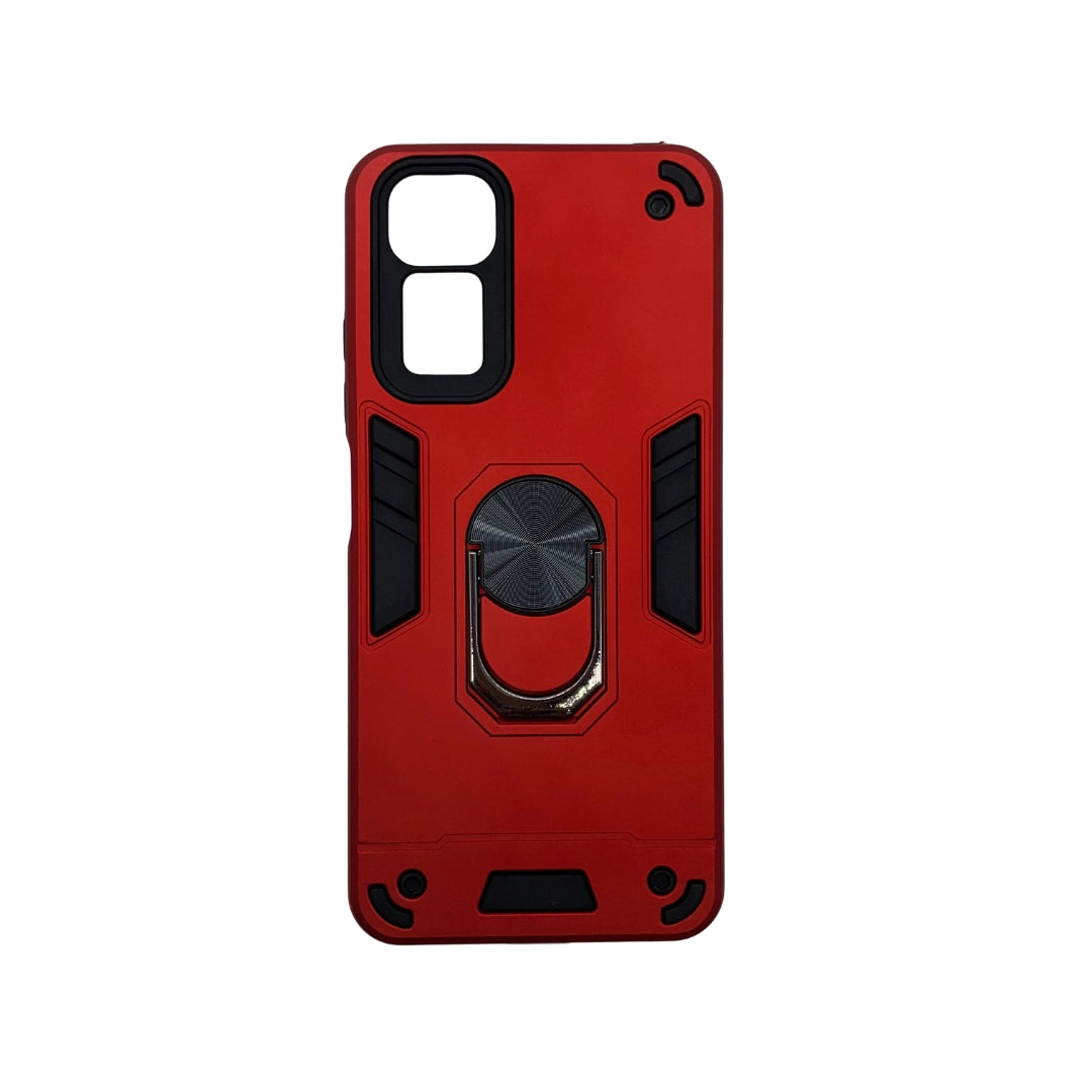 Redmi Note 11 Hard PC Case with ring holder Shockproof Slim back Cover