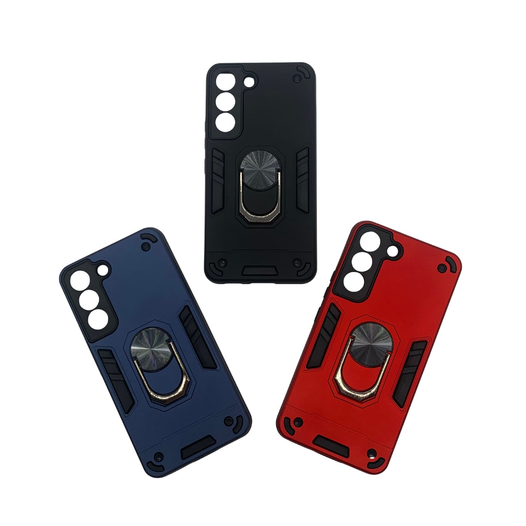 Samsung S22 Hard PC Case with ring holder Shockproof Slim back Cover