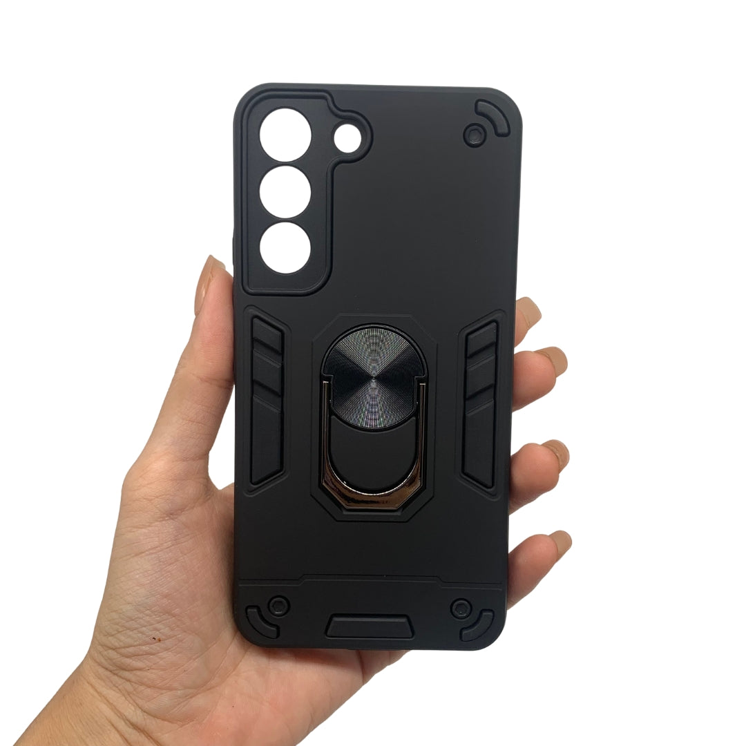 Samsung S22 Hard PC Case with ring holder Shockproof Slim back Cover