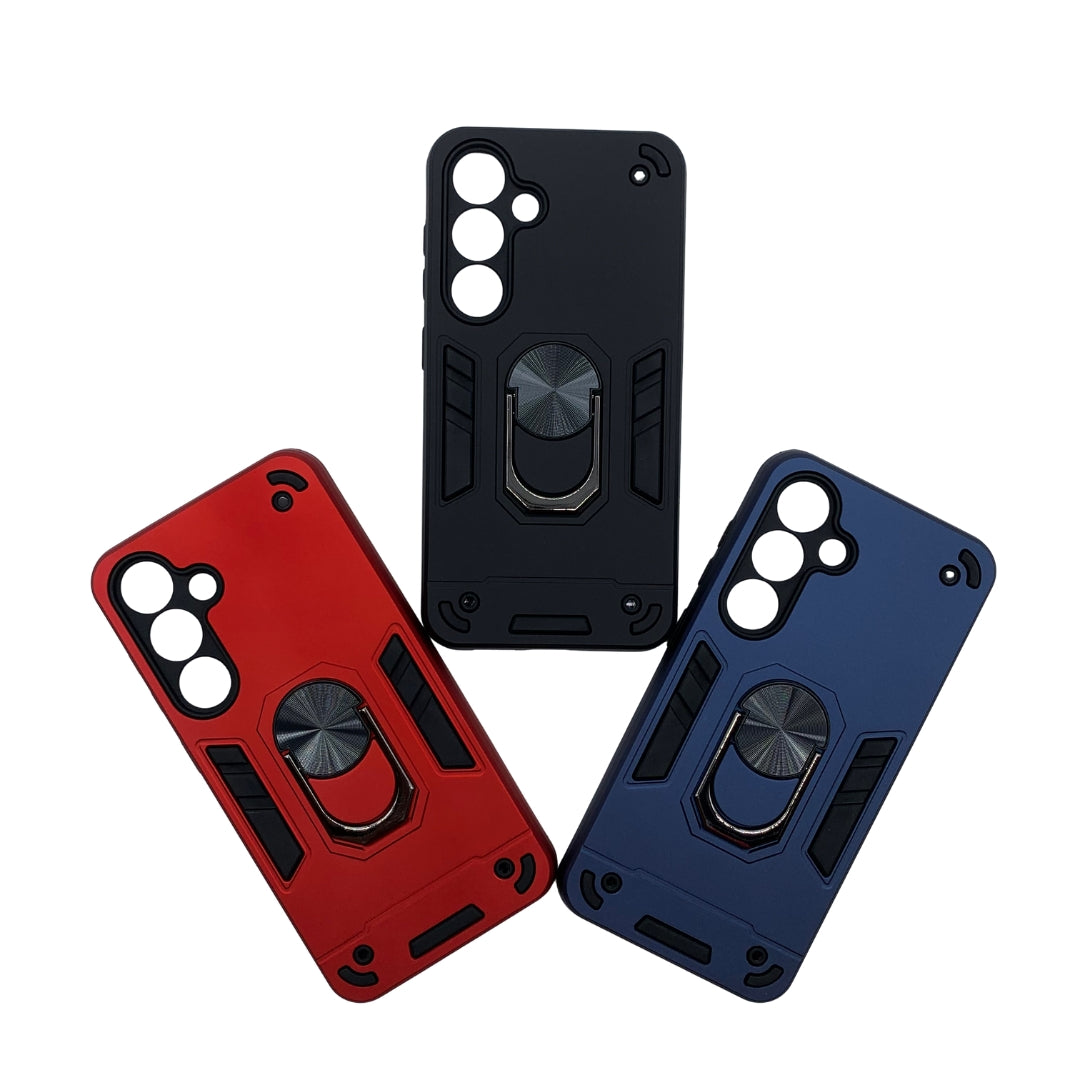 Samsung S24 Hard PC Case with ring holder Shockproof Slim back Cover