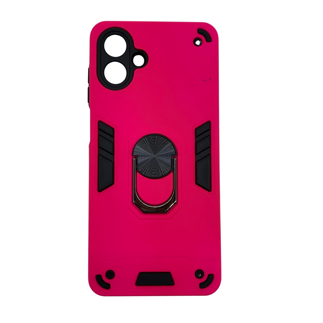 Samsung A07 Hard PC Case with Ring holder Shockproof armour back Cover