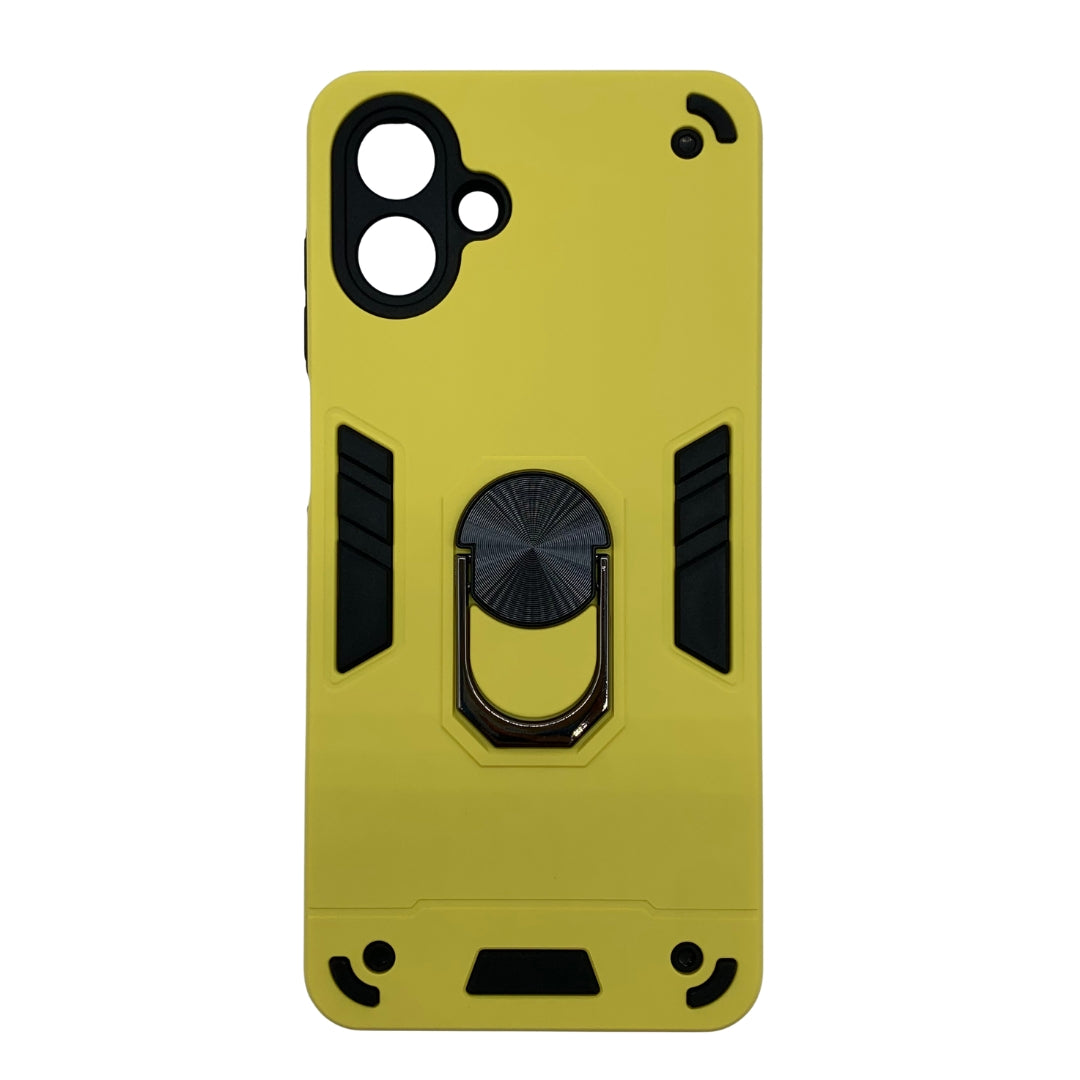 Samsung A07 Hard PC Case with Ring holder Shockproof armour back Cover