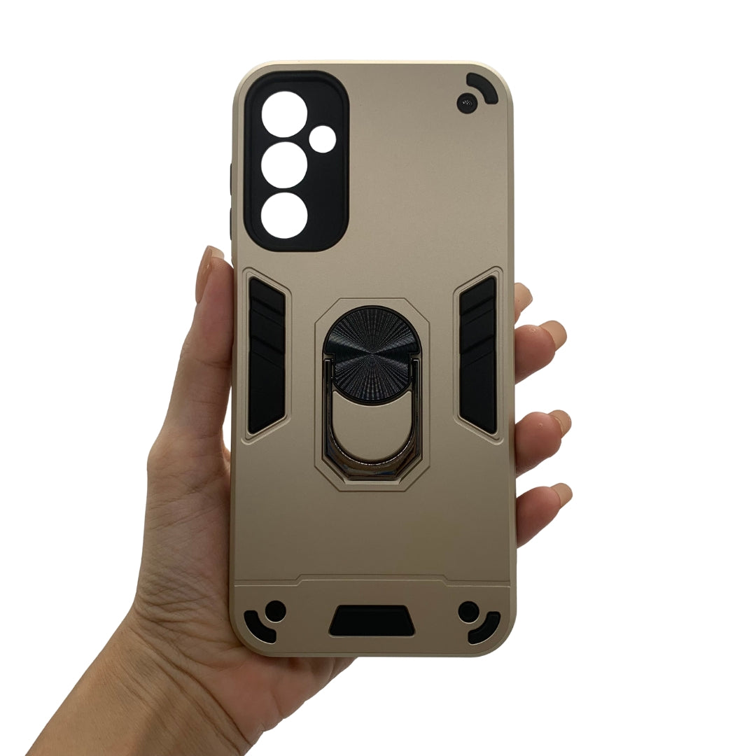 Samsung A14 Hard PC Case with ring holder Shockproof Slim back Cover