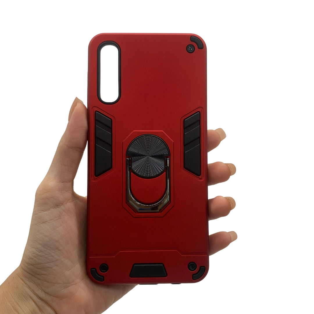 Samsung A50 / A50s / A30s Hard PC Case with ring holder Shockproof Slim back Cover