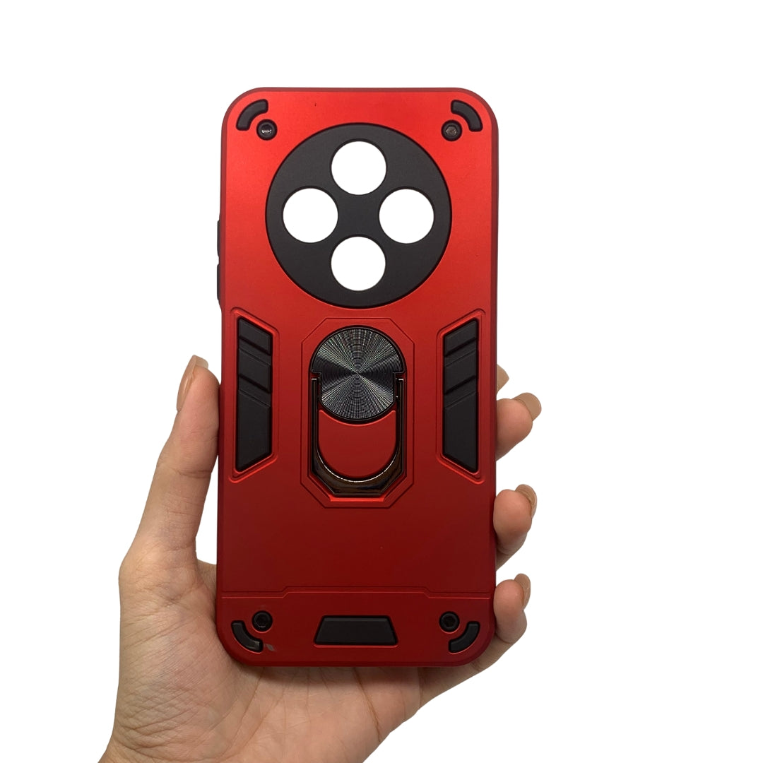 Tecno Spark 30C Hard PC Case with ring holder Shockproof Slim back Cover