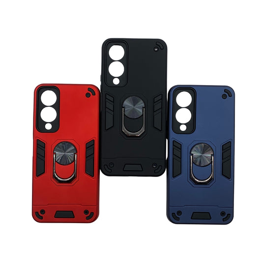 Vivo Y17s Hard PC Case with ring holder Shockproof Slim back Cover