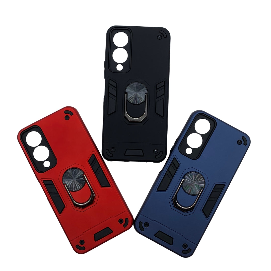 Vivo Y17s Hard PC Case with ring holder Shockproof Slim back Cover