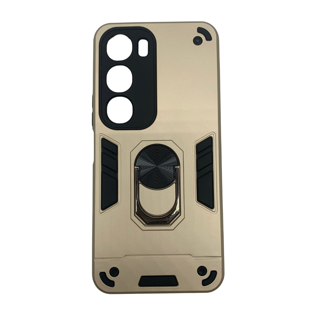 Vivo Y19s Hard PC Case with ring holder Shockproof Slim back Cover