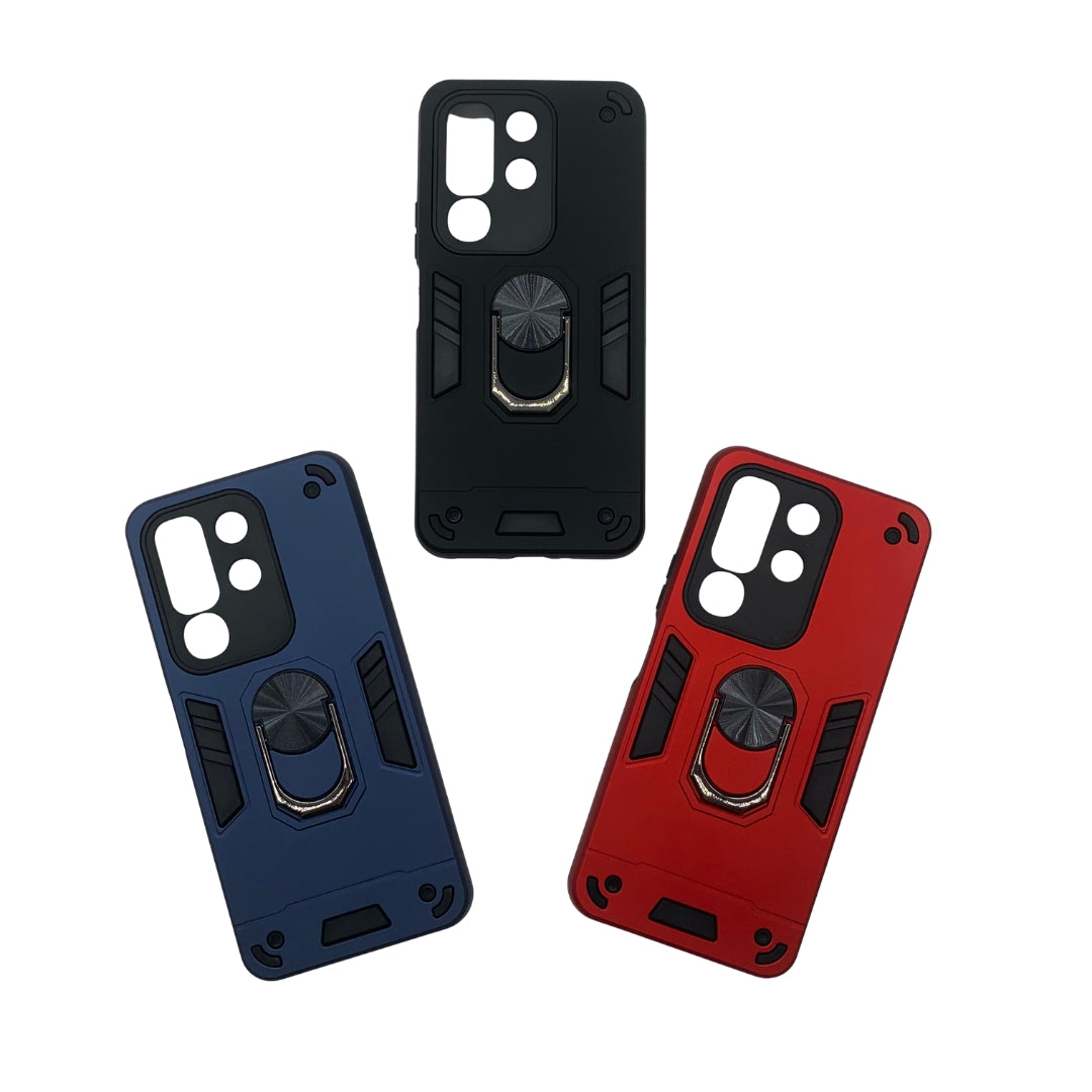 Vivo Y29 4G Hard PC Case with ring holder Shockproof Slim back Cover