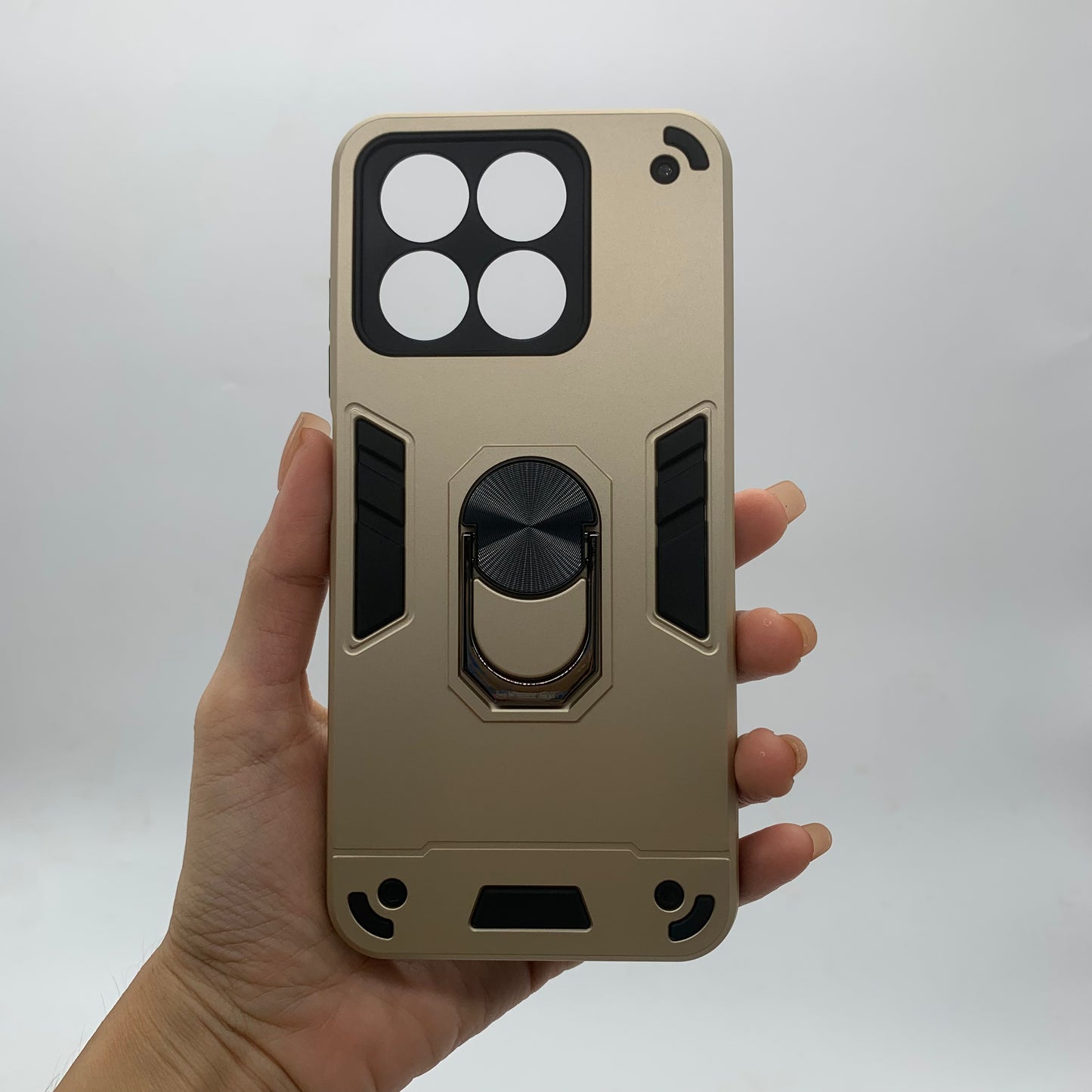 Samsung A35 Hard PC Case with ring holder Shockproof Slim back Cover