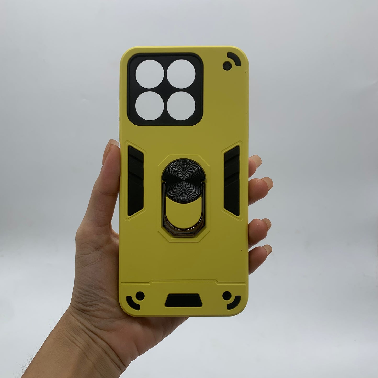 Samsung A35 Hard PC Case with ring holder Shockproof Slim back Cover