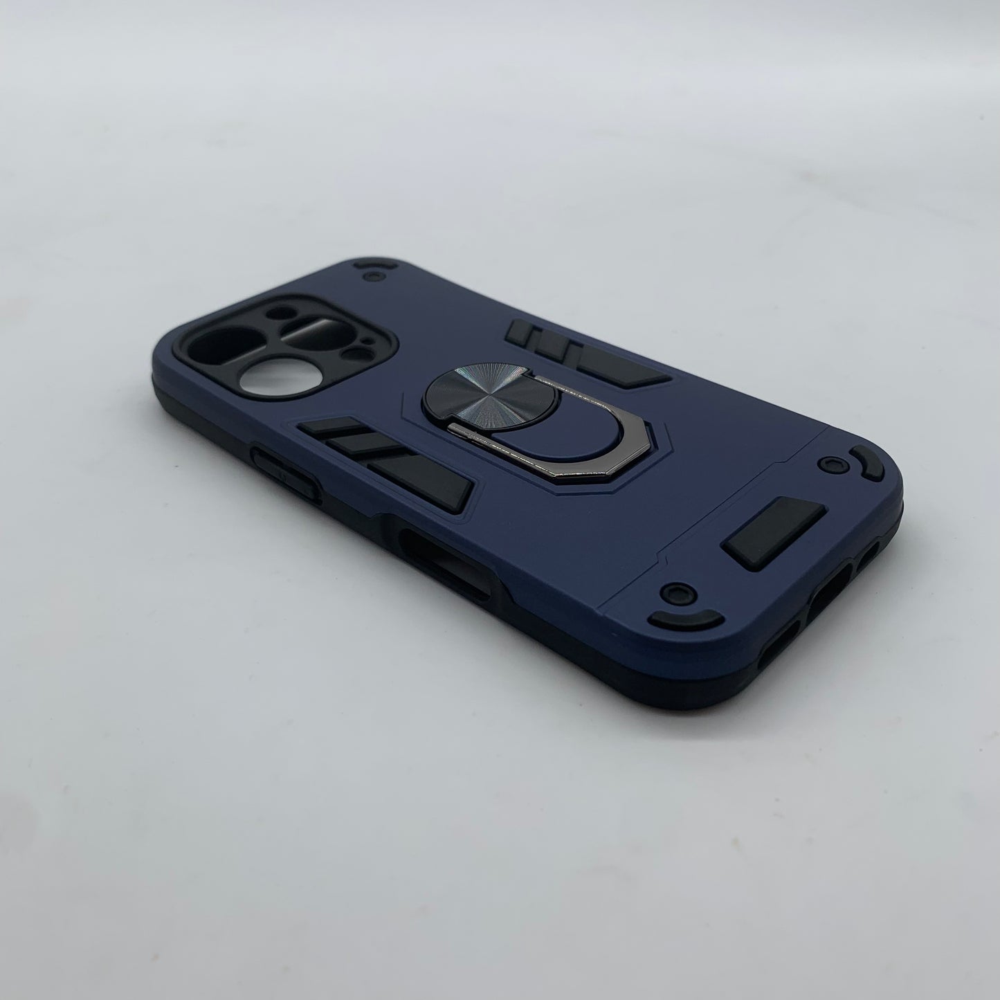 iPhone 16 Pro Hard PC Case with ring holder Shockproof Slim back Cover