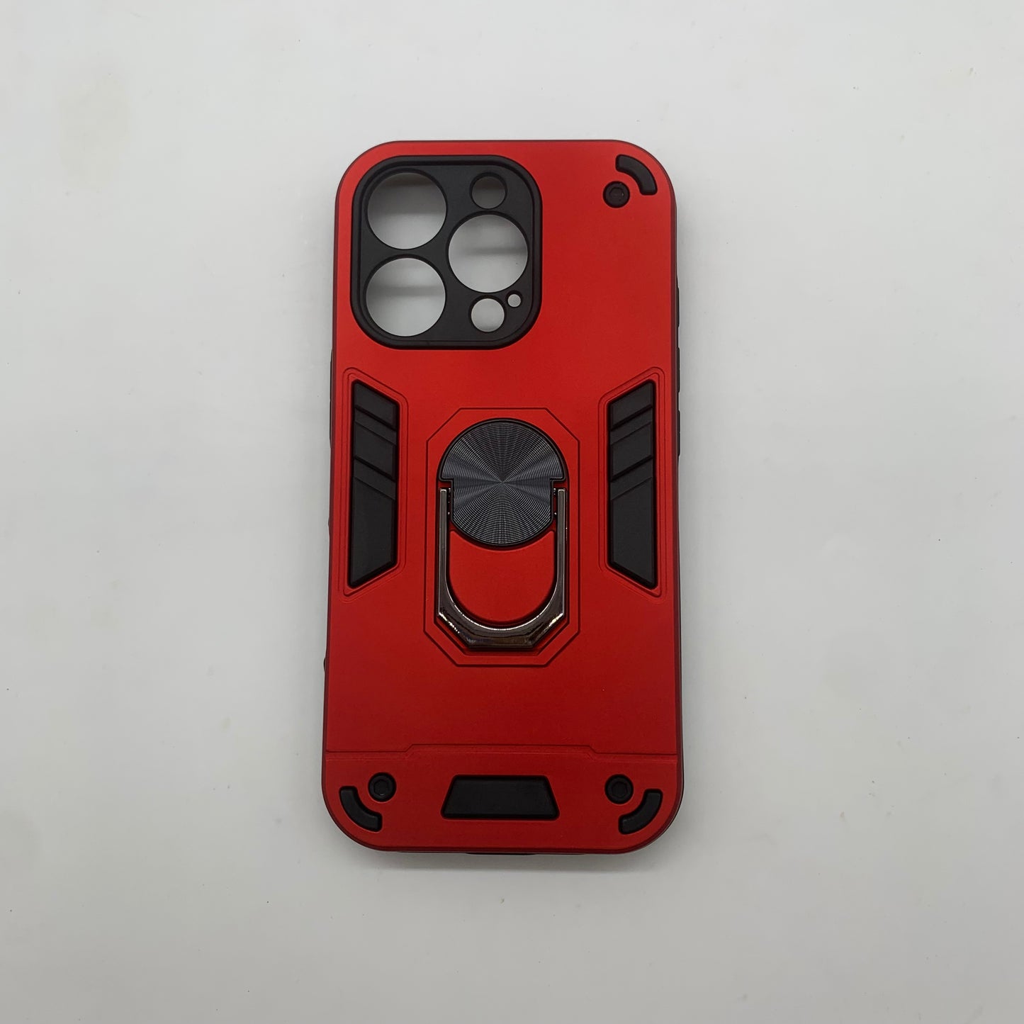 iPhone 16 Pro Hard PC Case with ring holder Shockproof Slim back Cover