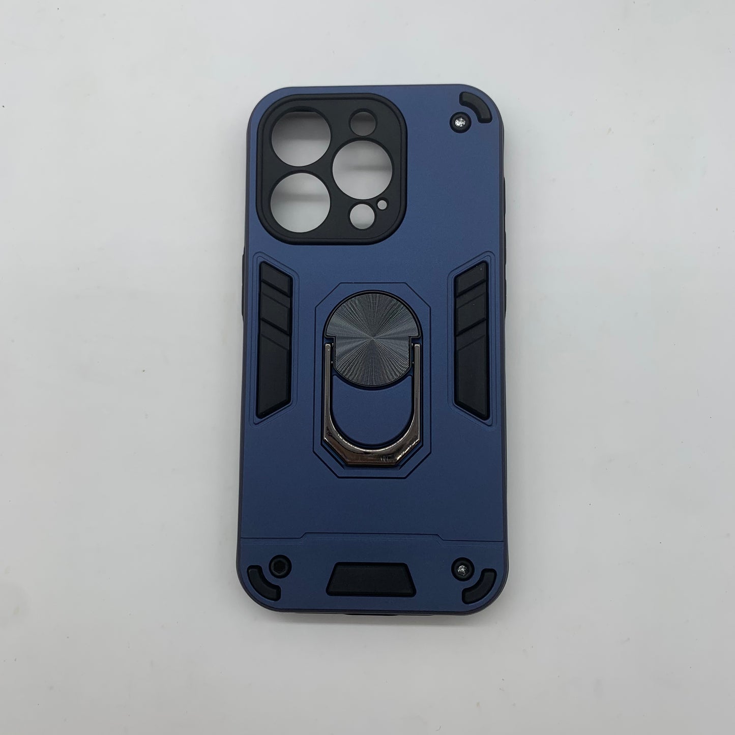 iPhone 15 Pro Hard PC Case with ring holder Shockproof Slim back Cover