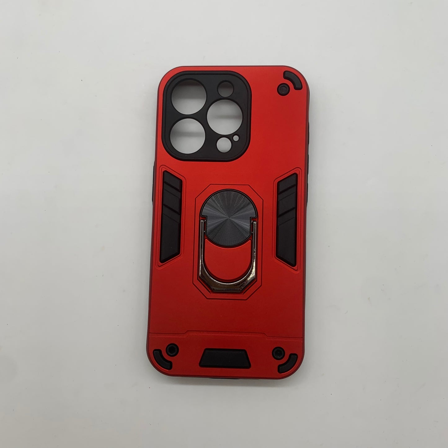 iPhone 15 Pro Hard PC Case with ring holder Shockproof Slim back Cover