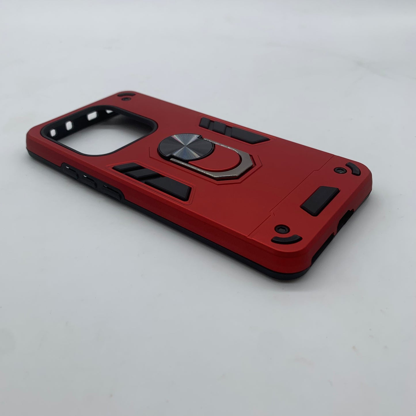 Redmi Note 14 4G Hard PC Case with ring holder Shockproof Slim back Cover