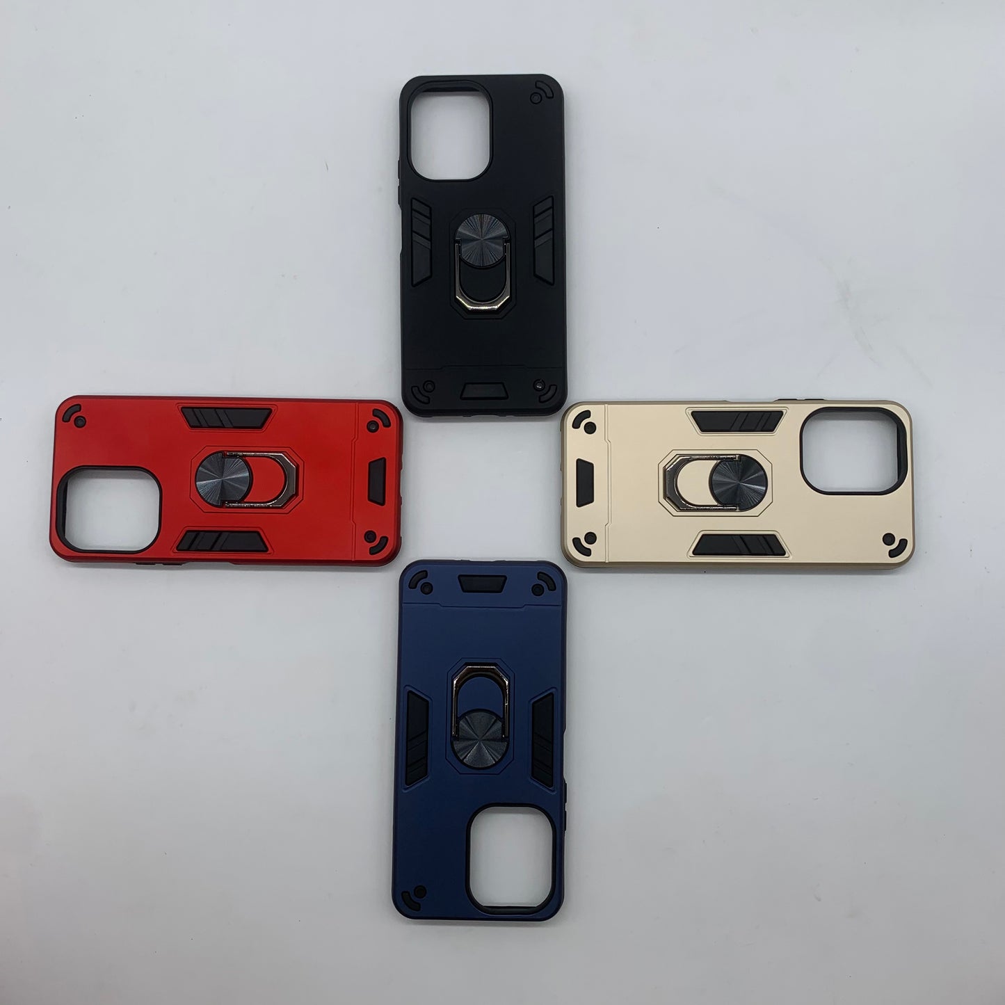 Redmi 13C Hard PC Case with ring holder Shockproof Slim back Cover