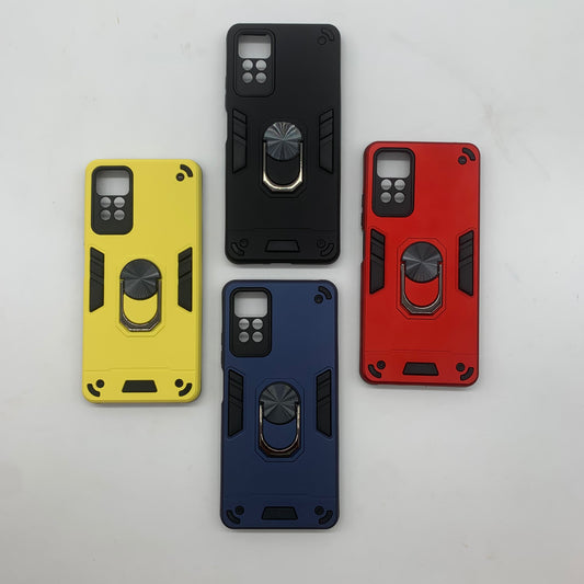 Redmi Note 11 Pro Hard PC Case with ring holder Shockproof Slim back Cover