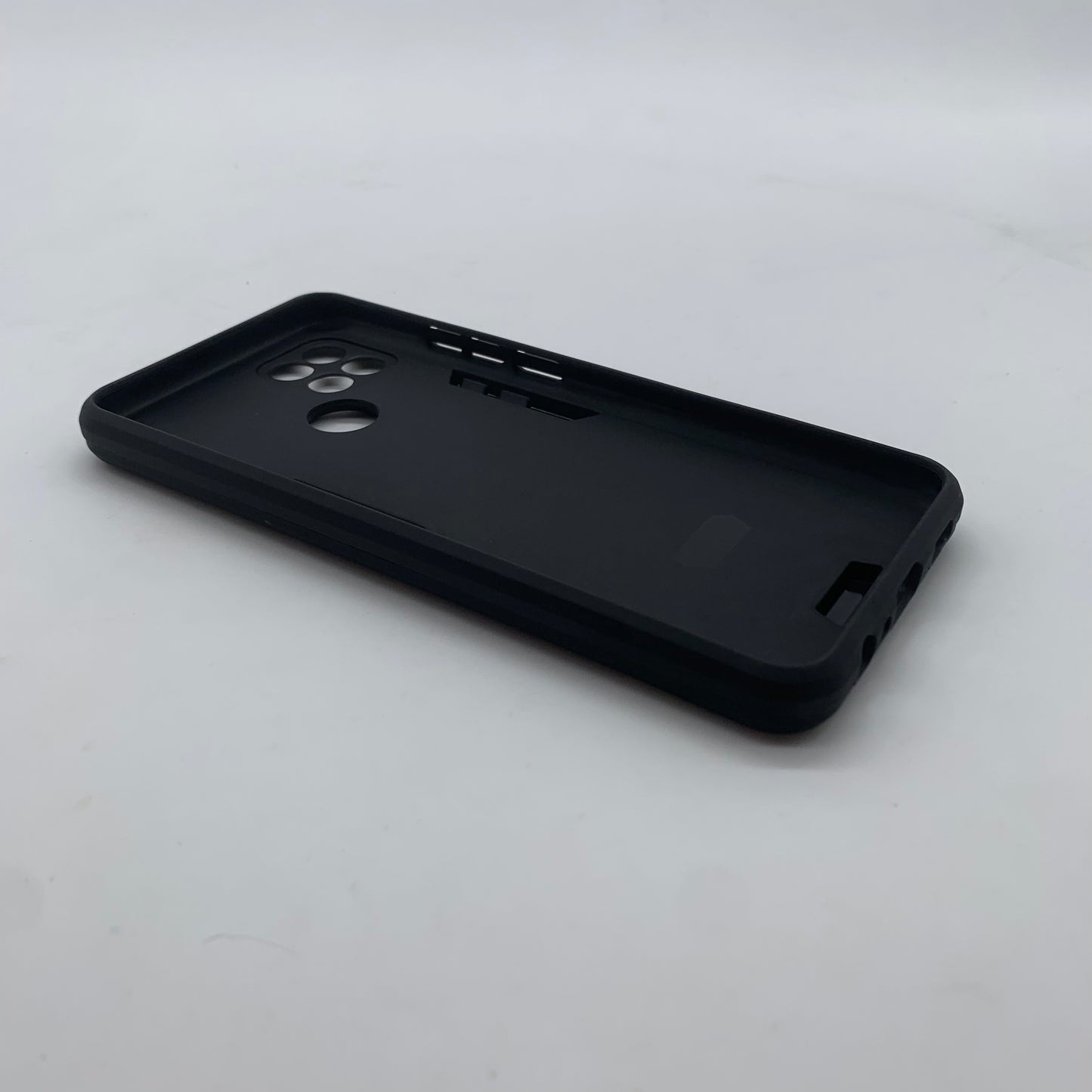 OPPO A15 Hard PC Case with ring holder Shockproof Slim back Cover