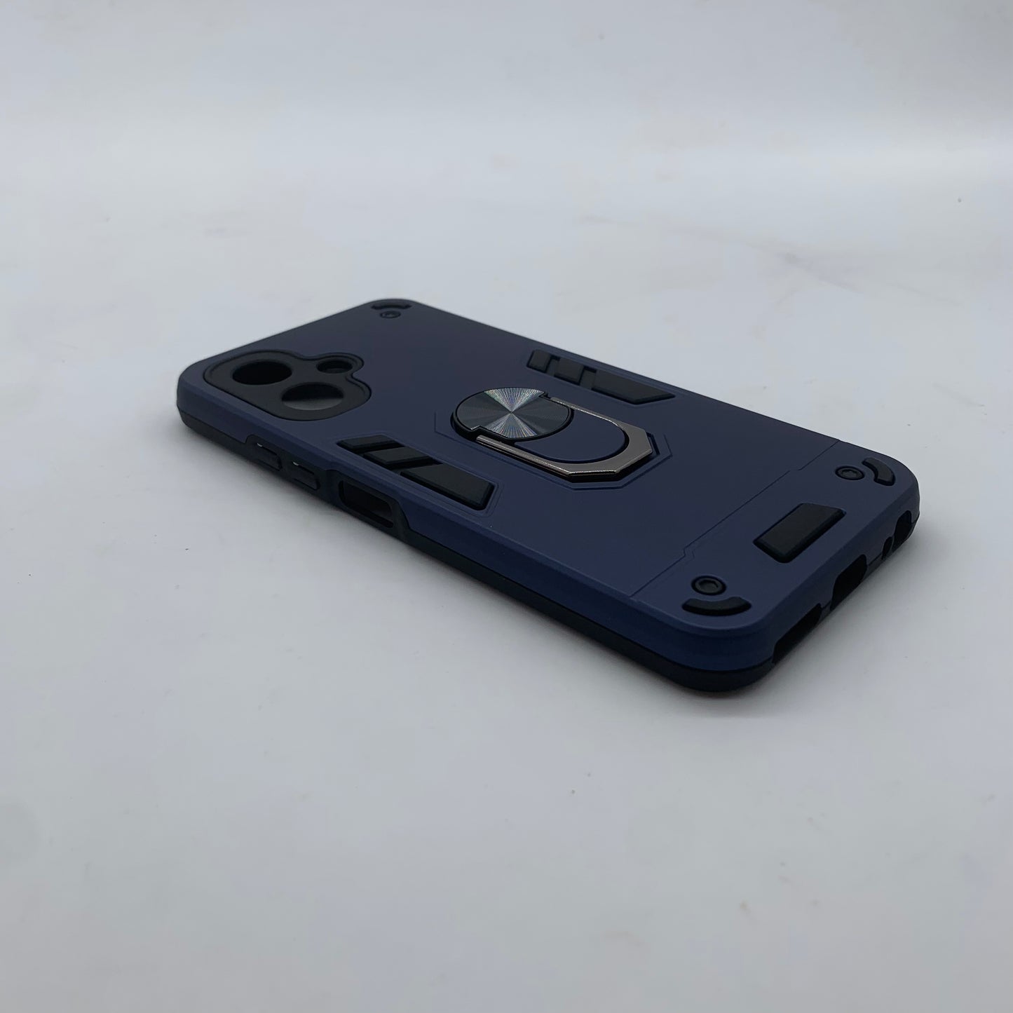 Tecno Spark Go 2 Hard PC Case with ring holder Shockproof Slim back Cover