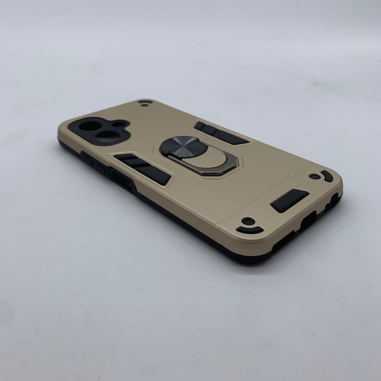 Tecno Spark Go 2 Hard PC Case with ring holder Shockproof Slim back Cover